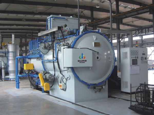 Горизонтальная Твин палата вакуумного масла Тушение Газ охлаждения печи