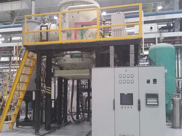 Вертикальный Нижняя Загрузка Вакуумная печь для пайки